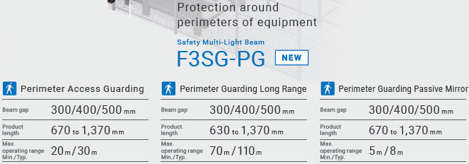 F3SG-SR / PG 시리즈 특징 5 